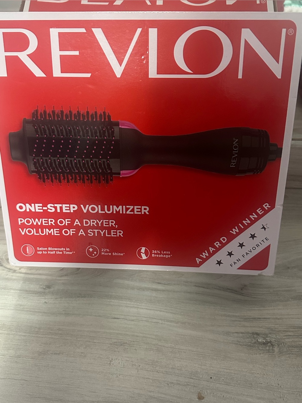 Revlon One-Step Volumizer Hair Dryer and Styler - Black/Pink